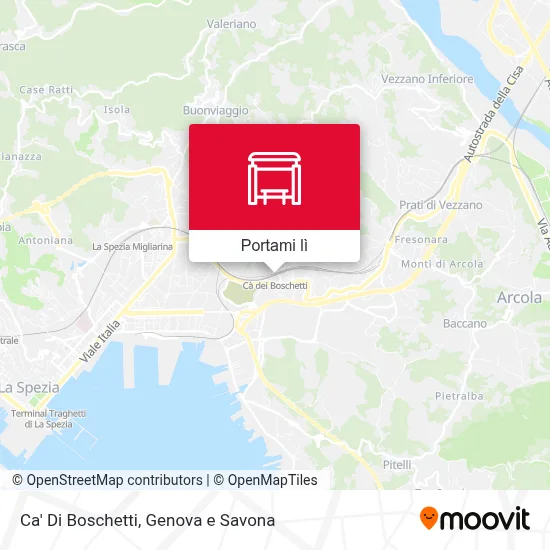 Mappa Ca' Di Boschetti