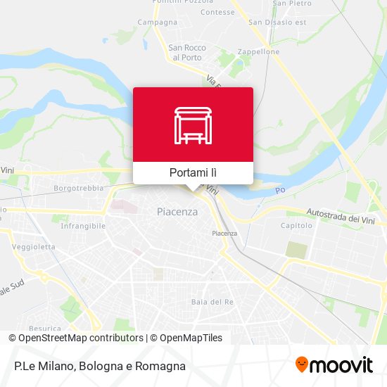 Mappa P.Le Milano