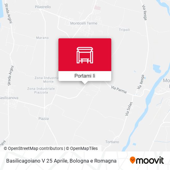 Mappa Basilicagoiano V 25 Aprile