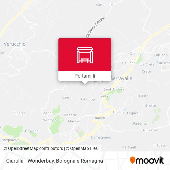 Mappa Ciarulla - Wonderbay