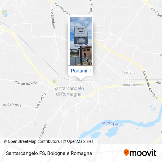 Mappa Santarcangelo FS