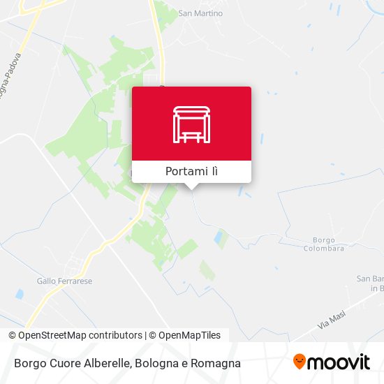 Mappa Borgo Cuore Alberelle
