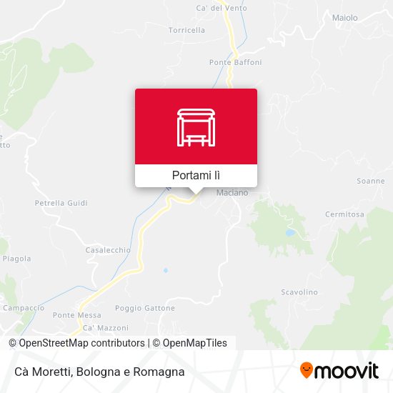 Mappa Cà Moretti