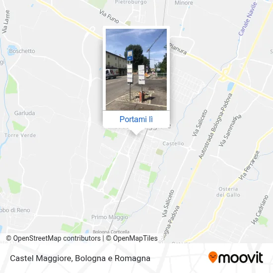 Mappa Castel Maggiore