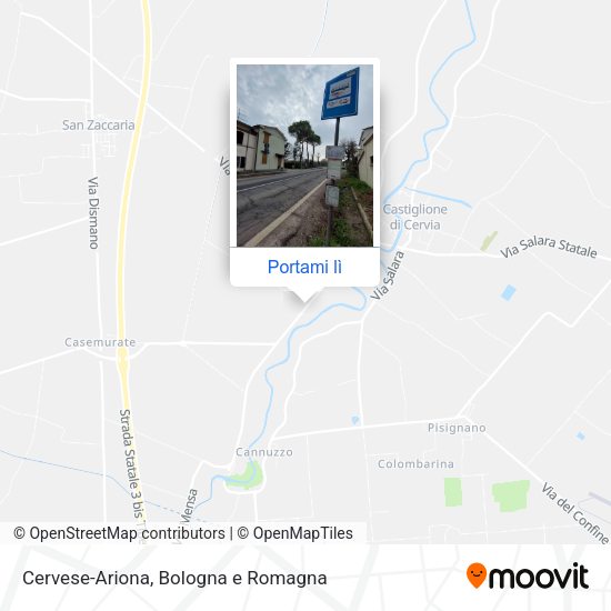 Mappa Cervese-Ariona