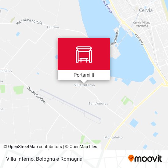Mappa Villa Inferno
