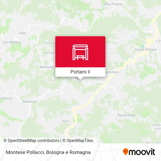Mappa Montese Pollacci