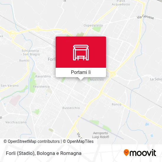 Mappa Forli (Stadio)