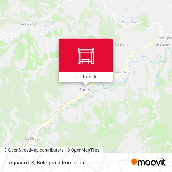 Mappa Fognano FS