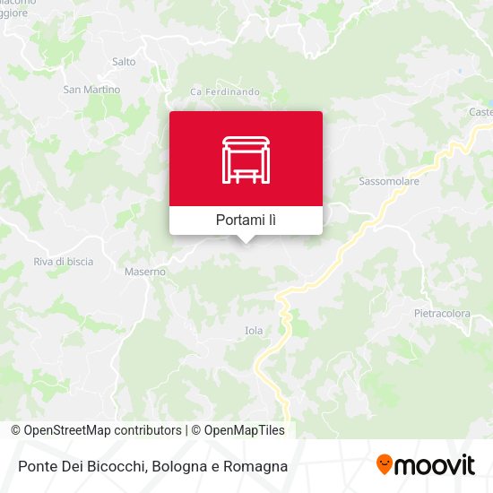Mappa Ponte Dei Bicocchi
