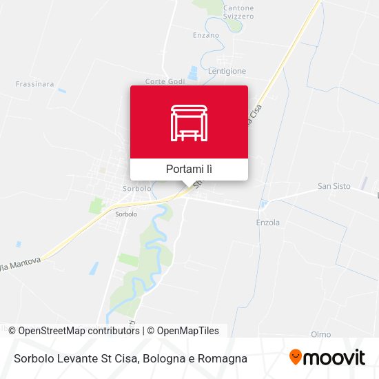 Mappa Sorbolo Levante St Cisa