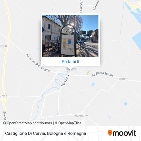Mappa Castiglione Di Cervia