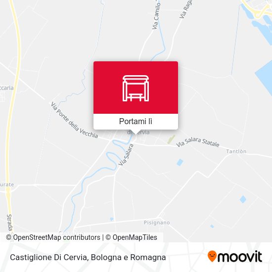 Mappa Castiglione Di Cervia