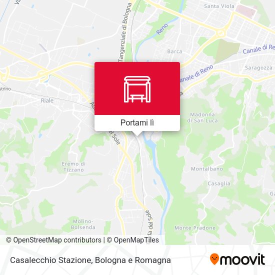 Mappa Casalecchio Stazione