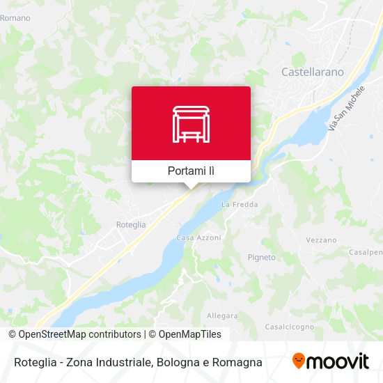 Mappa Roteglia - Zona Industriale