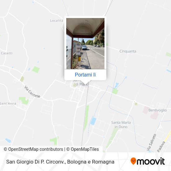Mappa San Giorgio Di P. Circonv.