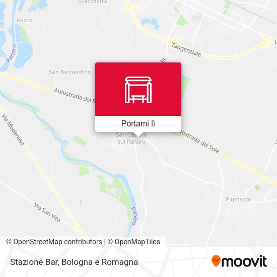 Mappa Stazione Bar