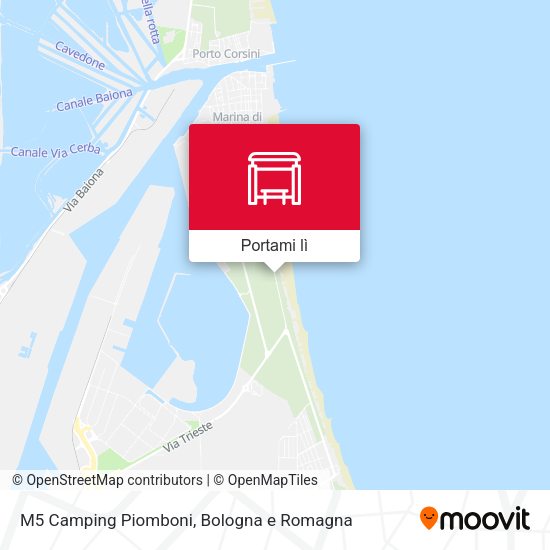 Mappa M5 Camping Piomboni