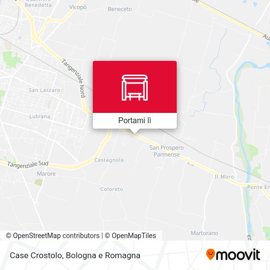 Mappa Case Crostolo