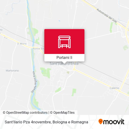 Mappa Sant'Ilario Pza 4novembre