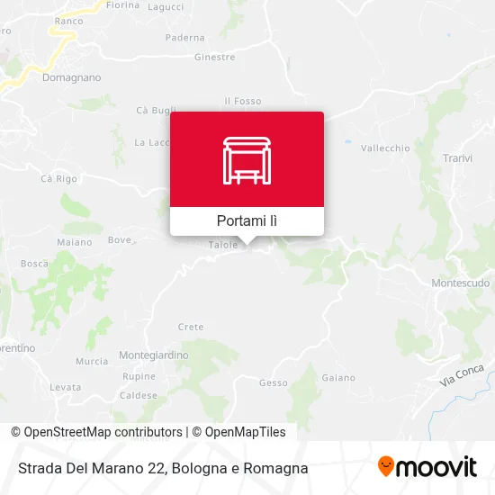Mappa Strada Del Marano 22