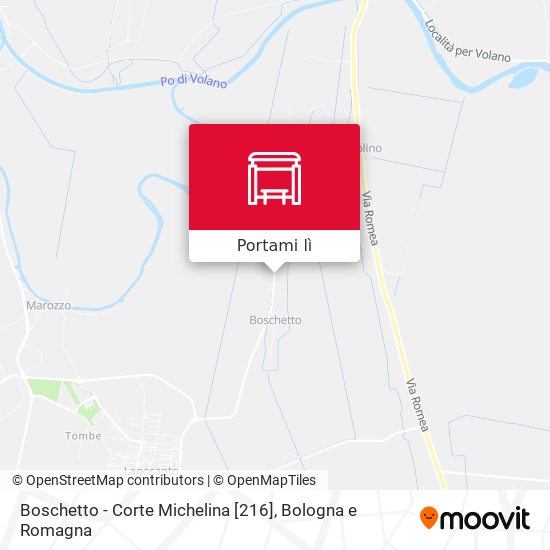 Mappa Boschetto - Corte Michelina [216]