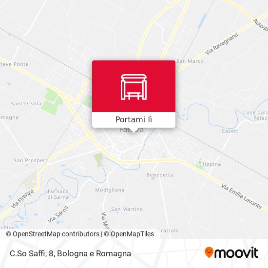 Mappa C.So Saffi, 8