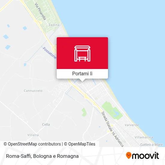Mappa Roma-Saffi