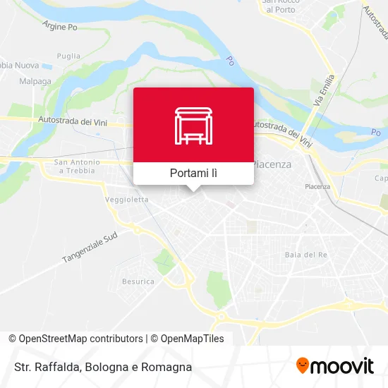Mappa Str. Raffalda