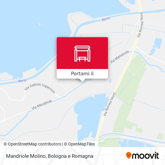 Mappa Mandriole Molino