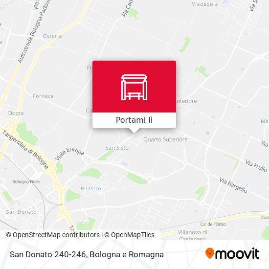 Mappa San Donato 240-246
