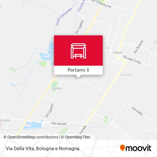 Mappa Via Della Vita