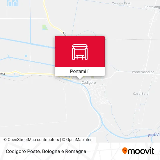 Mappa Codigoro Poste
