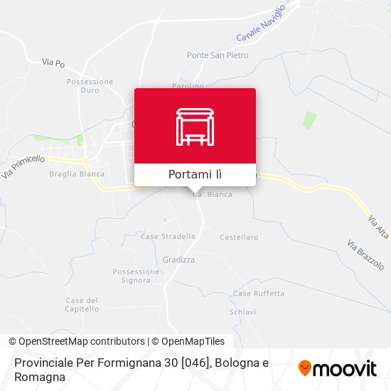 Mappa Provinciale Per Formignana 30 [046]