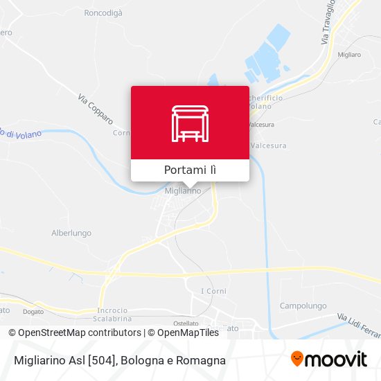 Mappa Migliarino Asl [504]