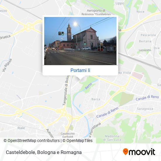 Mappa Casteldebole