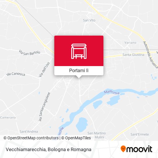 Mappa Vecchiamarecchia