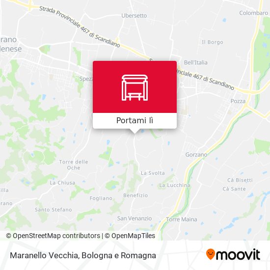 Mappa Maranello Vecchia