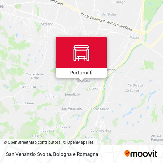 Mappa San Venanzio Svolta