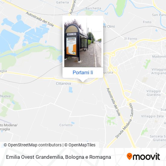 Mappa Emilia Ovest Grandemilia