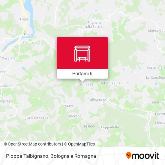Mappa Pioppa Talbignano