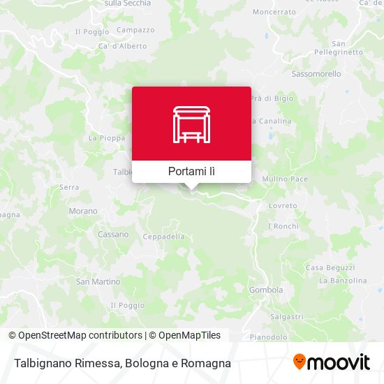 Mappa Talbignano Rimessa