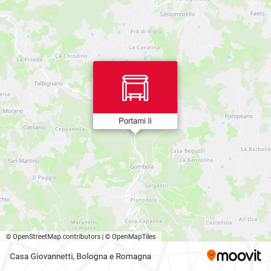Mappa Casa Giovannetti