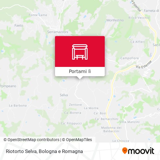 Mappa Riotorto Selva