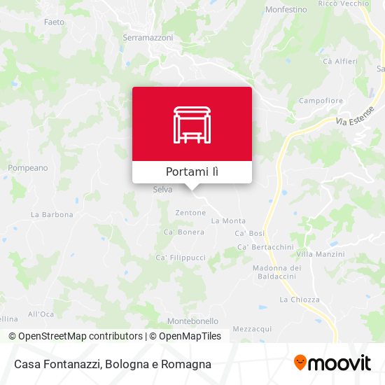 Mappa Casa Fontanazzi