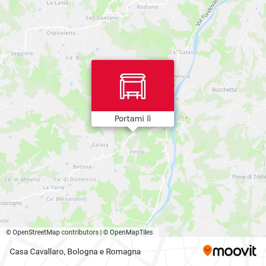 Mappa Casa Cavallaro