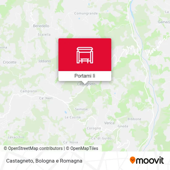 Mappa Castagneto