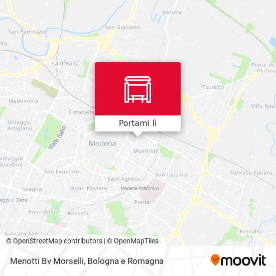 Mappa Menotti Bv Morselli