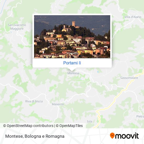 Mappa Montese