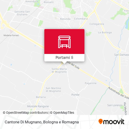 Mappa Cantone Di Mugnano